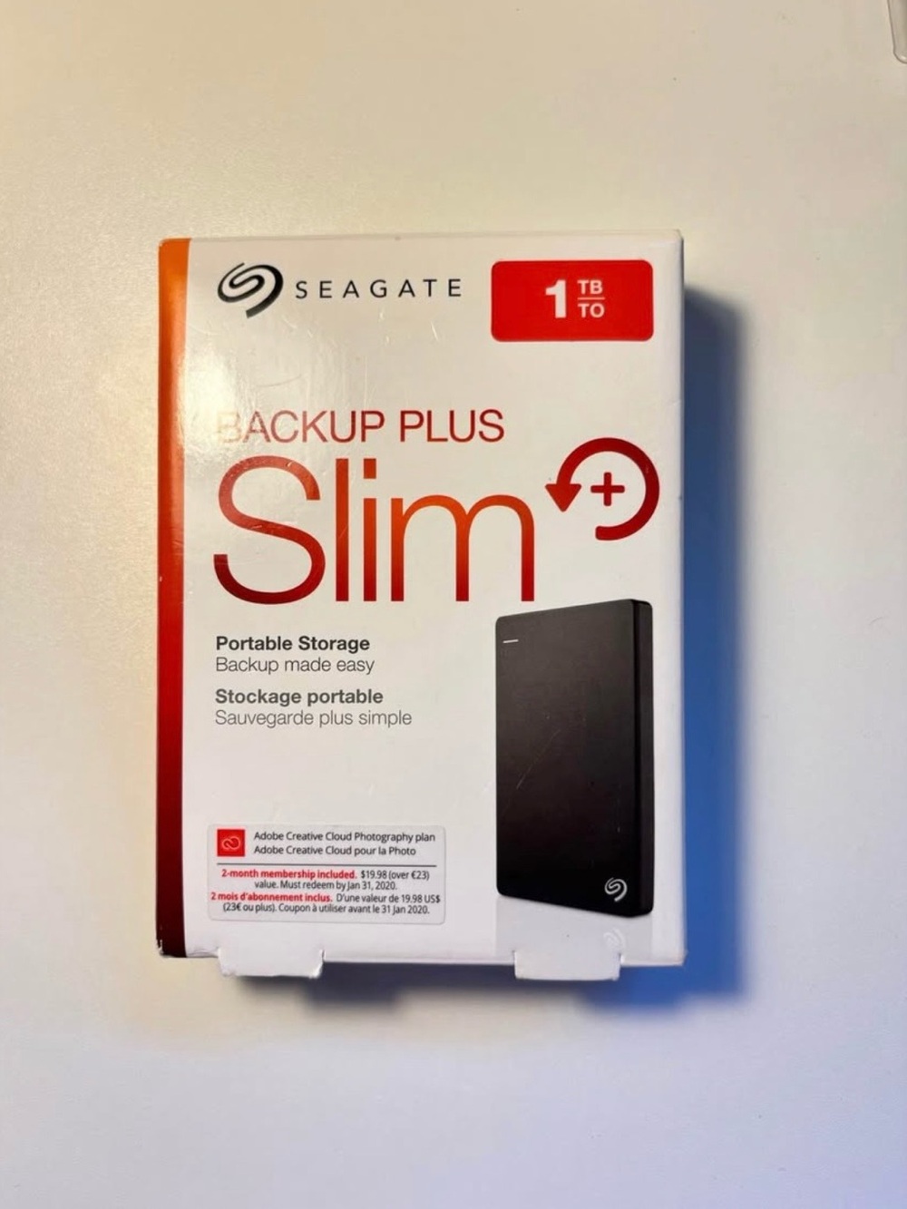 Seagate External Hard Drive 1TB